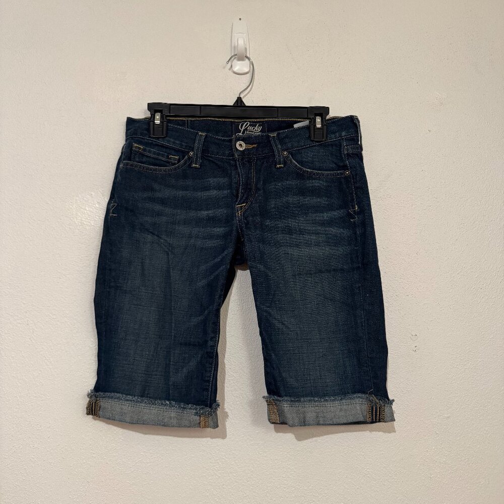 Lucky Brand Zoe Bermuda Jean Shorts – Size 4 / 27